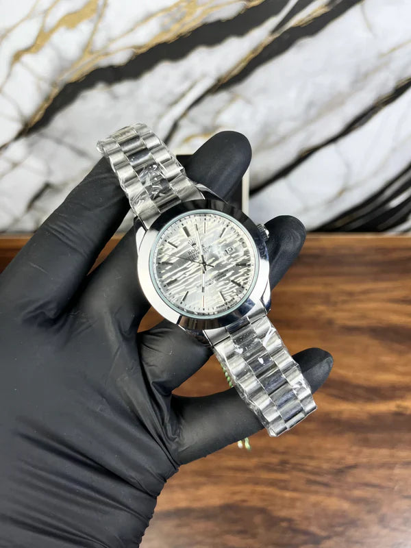 RLX Datejust Textured Dial Watch