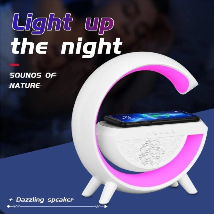 RGB lamp | speaker lamp wireless charging desk lamp