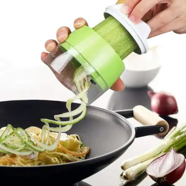 Vegetable Spiral Cutter 4 in 1