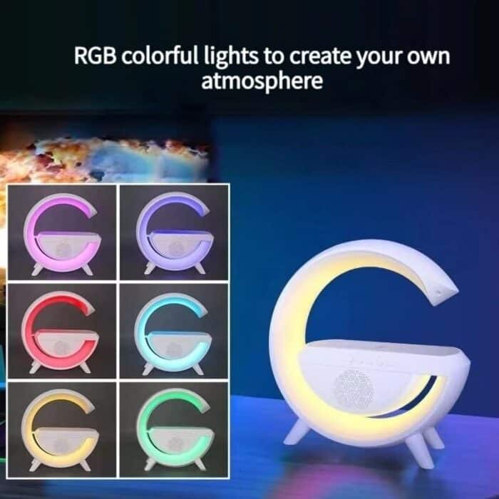 RGB lamp | speaker lamp wireless charging desk lamp